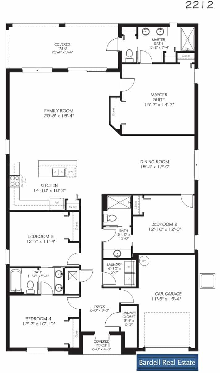 The Aruba floor plan at ChampionsGate — Lennar Retreat single-family plan